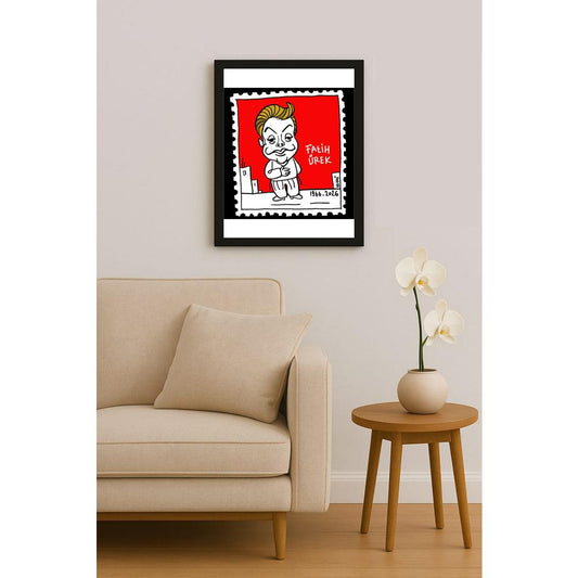 Hayati Boyacıoğlu Kişiye Özel Sertifikalı Sınırlı Fine Art Karikatür Baskı CAD00127