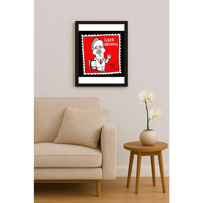 Hayati Boyacıoğlu Kişiye Özel Sertifikalı Sınırlı Fine Art Karikatür Baskı CAD00128