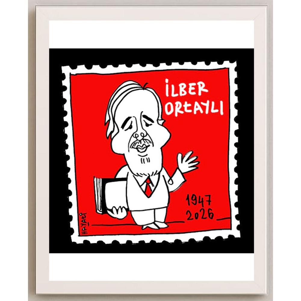 Hayati Boyacıoğlu Kişiye Özel Sertifikalı Sınırlı Fine Art Karikatür Baskı CAD00128