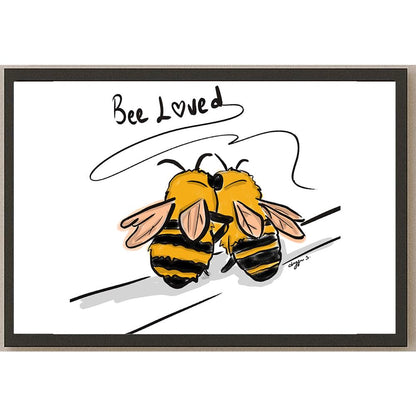 Duygu Sönmez Bee Loved Kişiye Özel Sertifikalı Sınırlı Fine Art Karikatür Baskı CAD00135