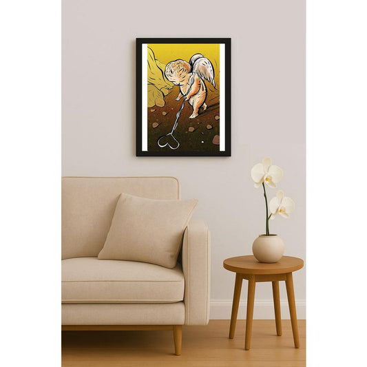 Oğuz Gürel Kişiye Özel Sertifikalı Sınırlı Fine Art Karikatür Baskı CAD00138