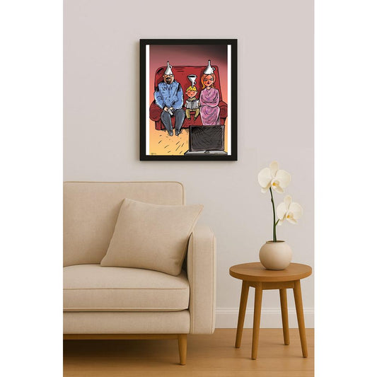 Oğuz Gürel Kişiye Özel Sertifikalı Sınırlı Fine Art Karikatür Baskı CAD00140