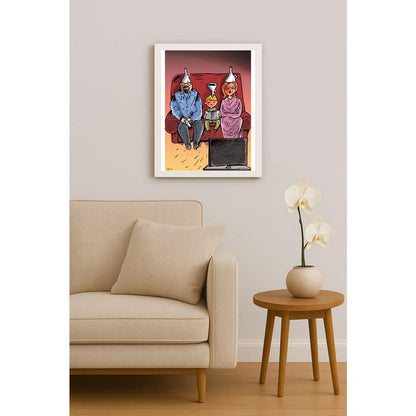 Oğuz Gürel Kişiye Özel Sertifikalı Sınırlı Fine Art Karikatür Baskı CAD00140