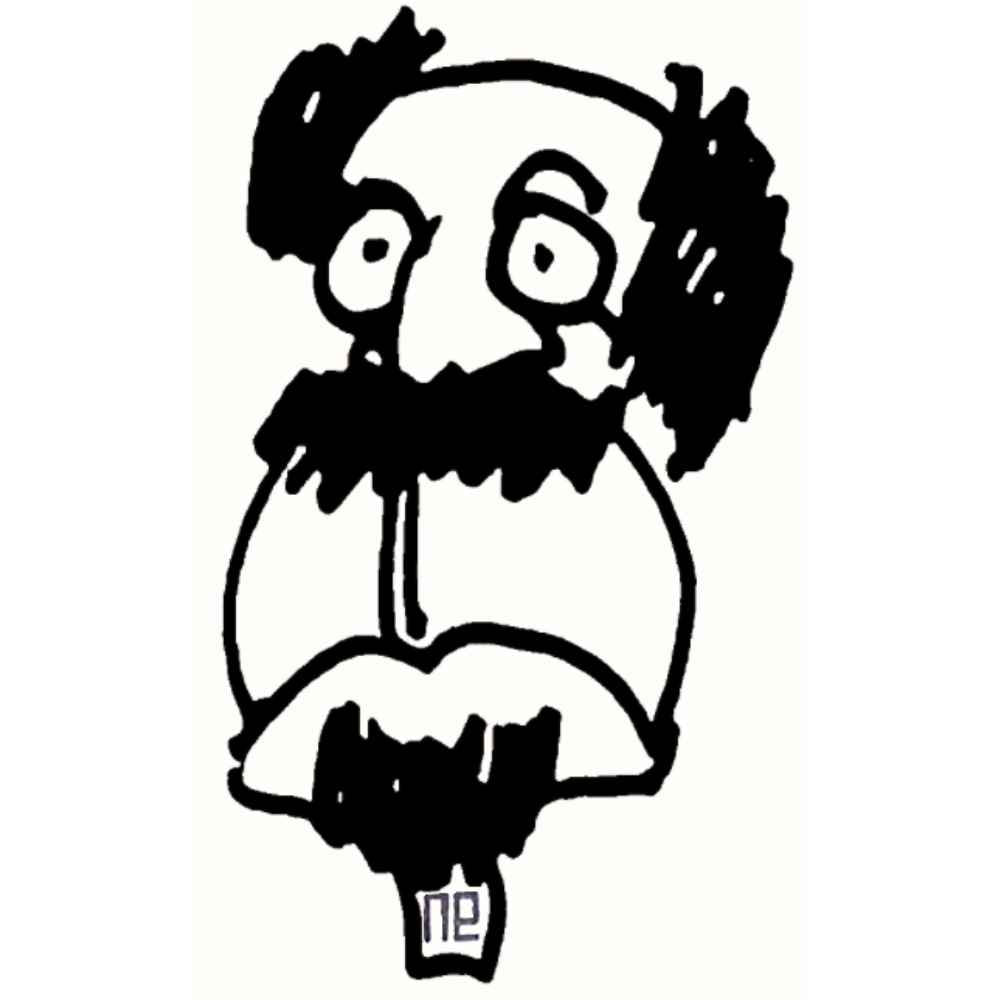 Nezih Danyal Tipler Kişiye Özel Sertifikalı Sınırlı Fine Art Karikatür Baskı NTP00002