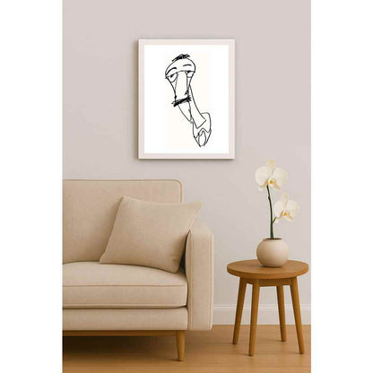 Nezih Danyal Tipler Kişiye Özel Sertifikalı Sınırlı Fine Art Karikatür Baskı NTP00004