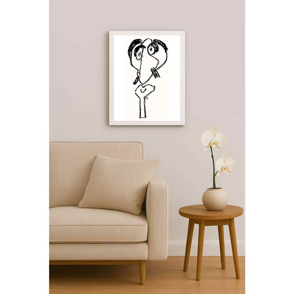 Nezih Danyal Tipler Kişiye Özel Sertifikalı Sınırlı Fine Art Karikatür Baskı NTP00009