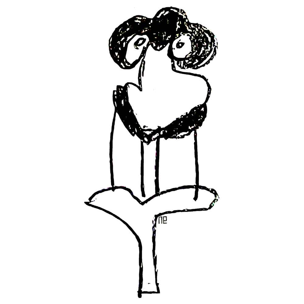 Nezih Danyal Tipler Kişiye Özel Sertifikalı Sınırlı Fine Art Karikatür Baskı NTP00018