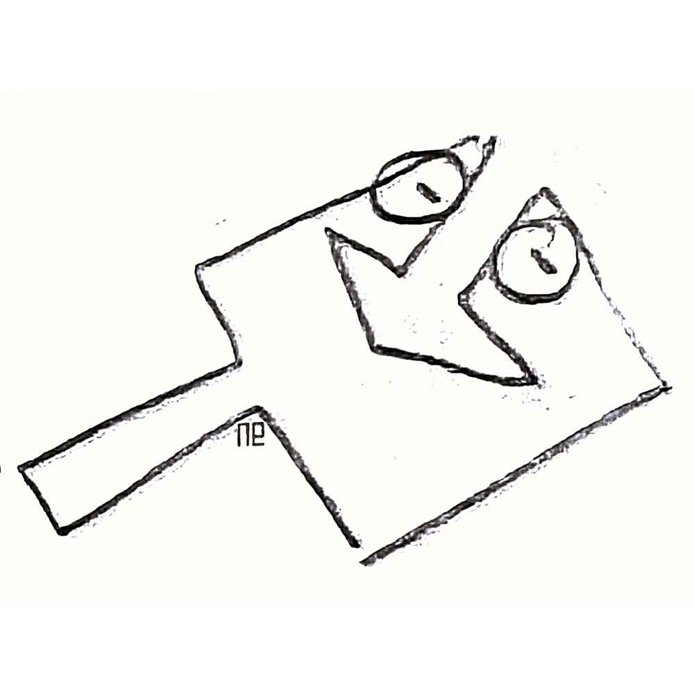 Nezih Danyal Tipler Kişiye Özel Sertifikalı Sınırlı Fine Art Karikatür Baskı NTP00021