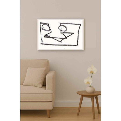 Nezih Danyal Tipler Kişiye Özel Sertifikalı Sınırlı Fine Art Karikatür Baskı NTP00022