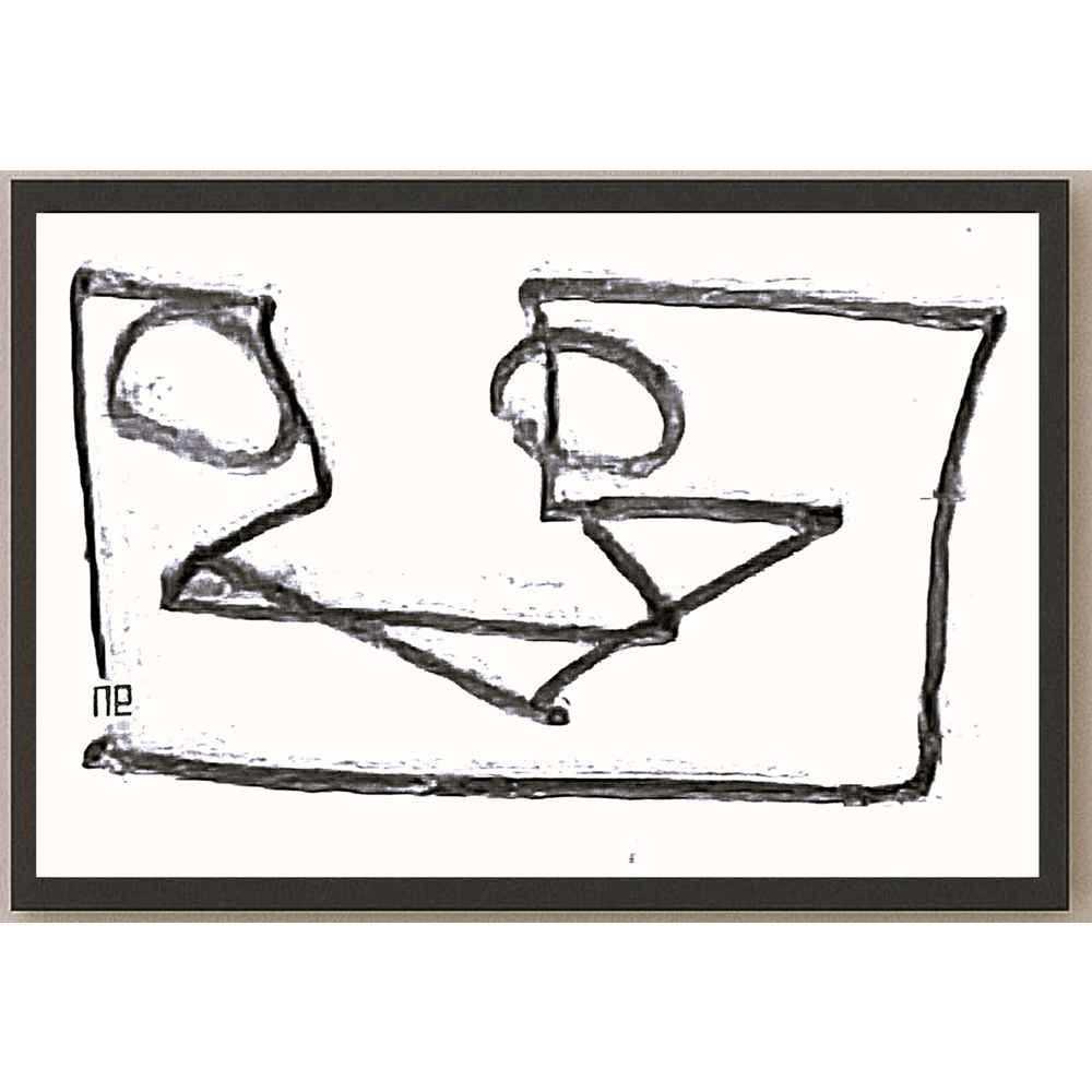 Nezih Danyal Tipler Kişiye Özel Sertifikalı Sınırlı Fine Art Karikatür Baskı NTP00022