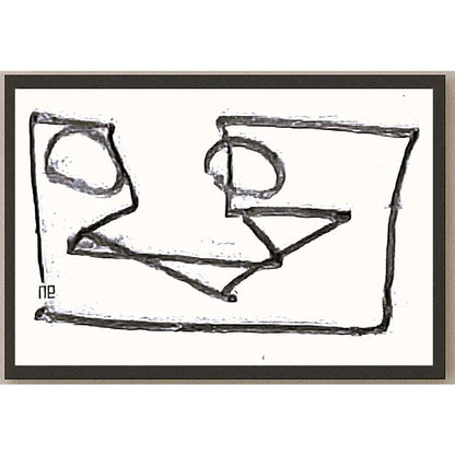 Nezih Danyal Tipler Kişiye Özel Sertifikalı Sınırlı Fine Art Karikatür Baskı NTP00022