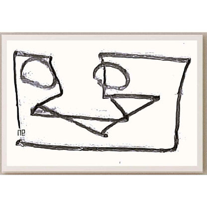 Nezih Danyal Tipler Kişiye Özel Sertifikalı Sınırlı Fine Art Karikatür Baskı NTP00022