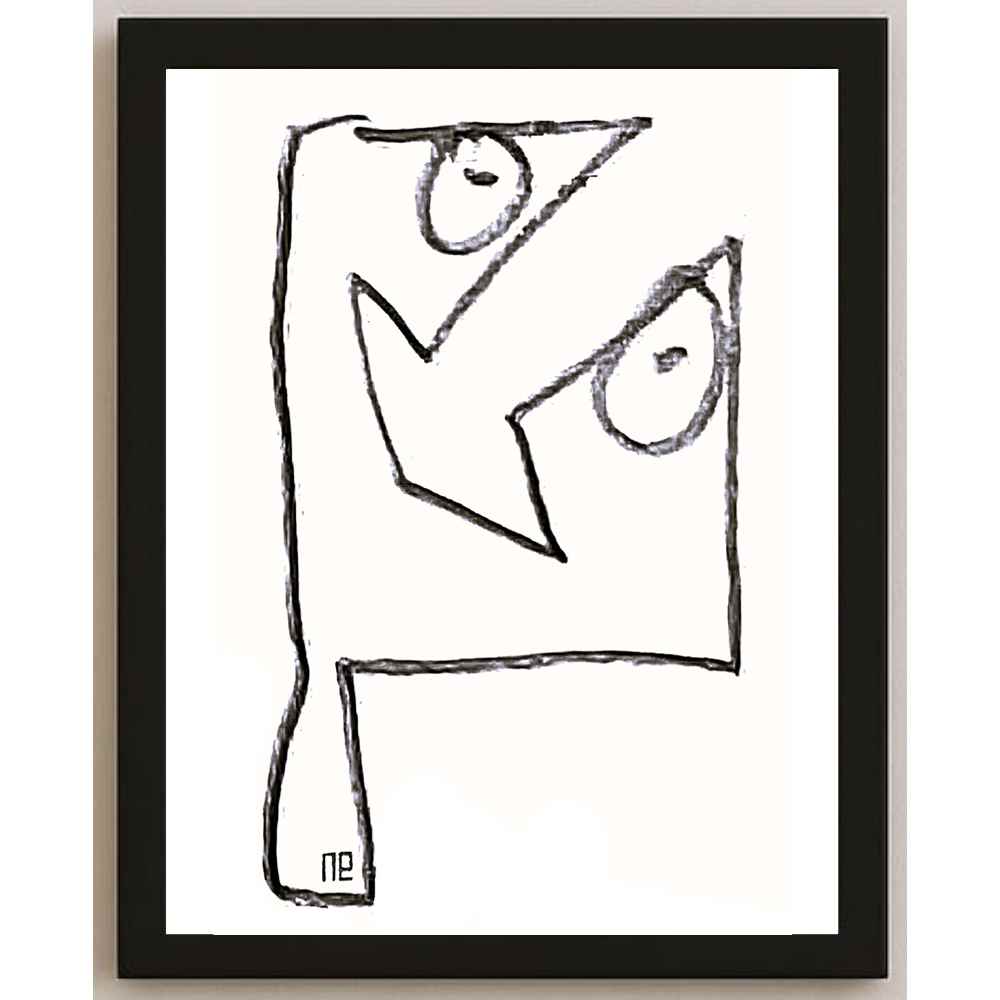 Nezih Danyal Tipler Kişiye Özel Sertifikalı Sınırlı Fine Art Karikatür Baskı NTP00023