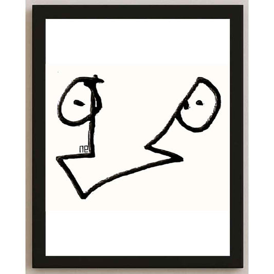 Nezih Danyal Tipler Kişiye Özel Sertifikalı Sınırlı Fine Art Karikatür Baskı NTP00025