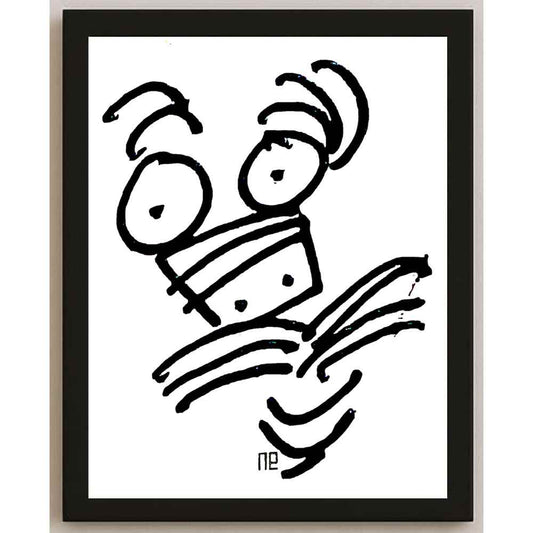 Nezih Danyal Tipler Kişiye Özel Sertifikalı Sınırlı Fine Art Karikatür Baskı NTP00028