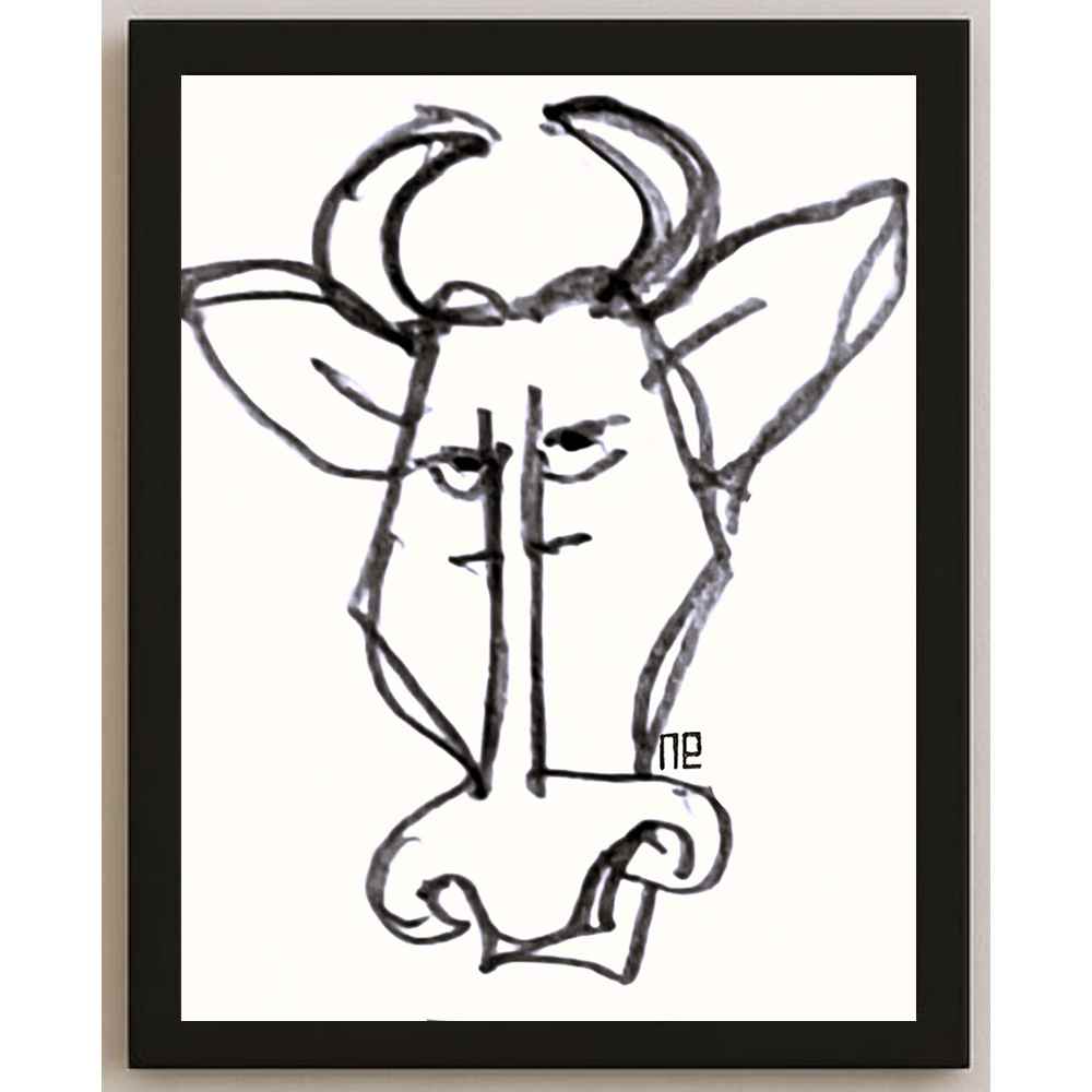 Nezih Danyal Tipler Kişiye Özel Sertifikalı Sınırlı Fine Art Karikatür Baskı NTP00045