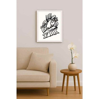 Nezih Danyal Tipler Kişiye Özel Sertifikalı Sınırlı Fine Art Karikatür Baskı NTP00051