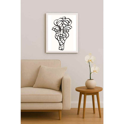 Nezih Danyal Tipler Kişiye Özel Sertifikalı Sınırlı Fine Art Karikatür Baskı NTP00053