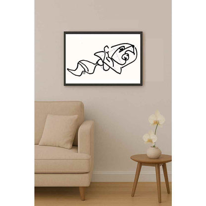 Nezih Danyal Tipler Kişiye Özel Sertifikalı Sınırlı Fine Art Karikatür Baskı NTP00054