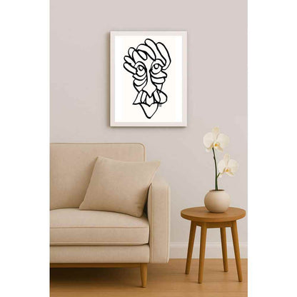 Nezih Danyal Tipler Kişiye Özel Sertifikalı Sınırlı Fine Art Karikatür Baskı NTP00055