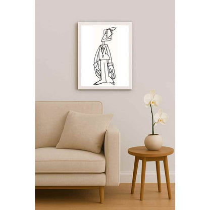 Nezih Danyal Tipler Kişiye Özel Sertifikalı Sınırlı Fine Art Karikatür Baskı NTP00056