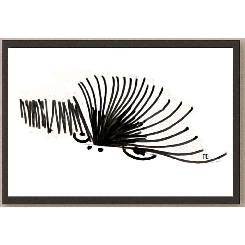 Nezih Danyal Tipler Kişiye Özel Sertifikalı Sınırlı Fine Art Karikatür Baskı NTP00074
