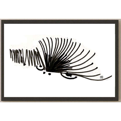 Nezih Danyal Tipler Kişiye Özel Sertifikalı Sınırlı Fine Art Karikatür Baskı NTP00074