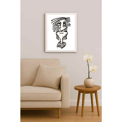 Nezih Danyal Tipler Kişiye Özel Sertifikalı Sınırlı Fine Art Karikatür Baskı NTP00086