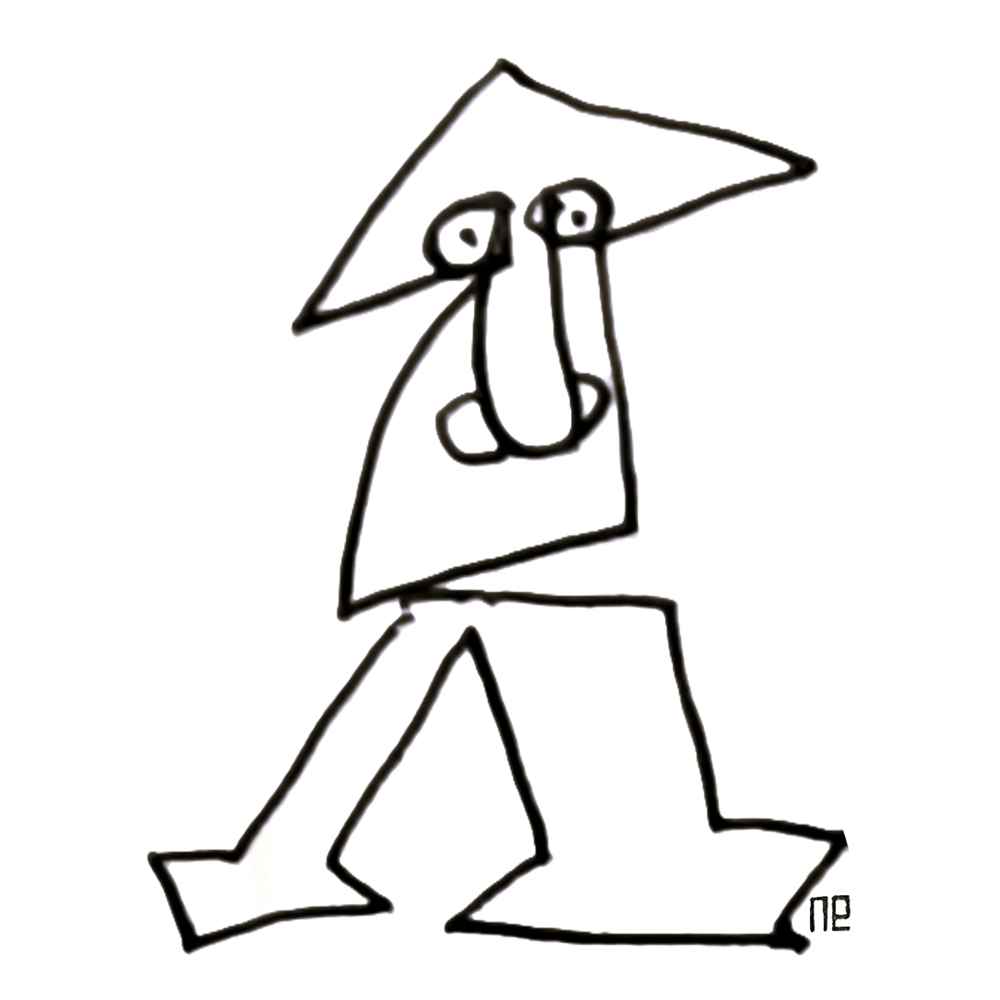 Nezih Danyal Tipler Kişiye Özel Sertifikalı Sınırlı Fine Art Karikatür Baskı NTP00096