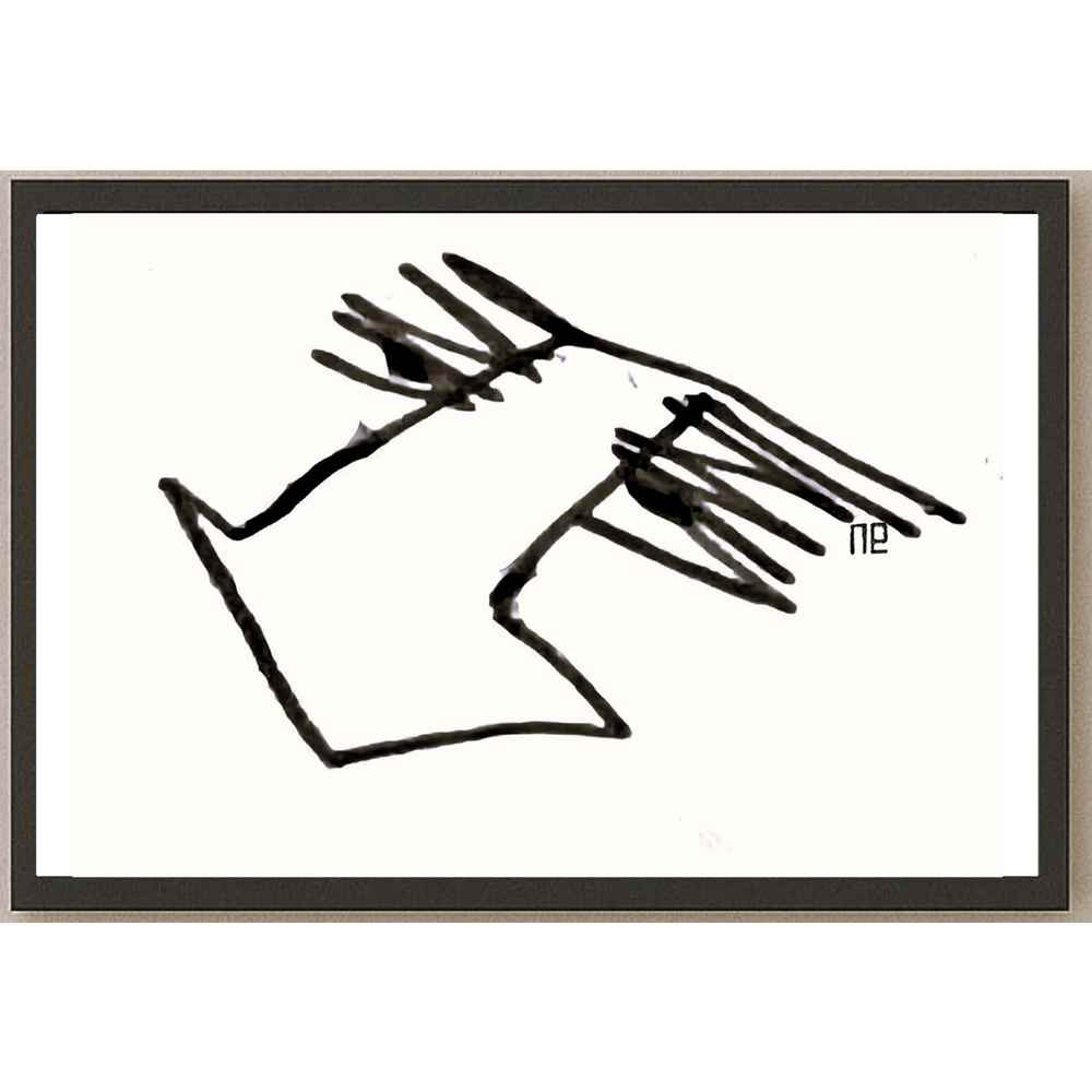 Nezih Danyal Tipler Kişiye Özel Sertifikalı Sınırlı Fine Art Karikatür Baskı NTP00114