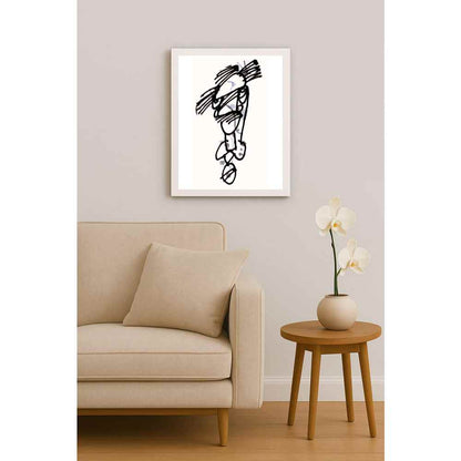 Nezih Danyal Tipler Kişiye Özel Sertifikalı Sınırlı Fine Art Karikatür Baskı NTP00125