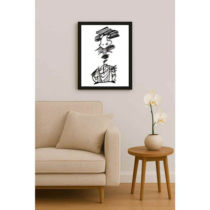 Nezih Danyal Tipler Kişiye Özel Sertifikalı Sınırlı Fine Art Karikatür Baskı NTP00137