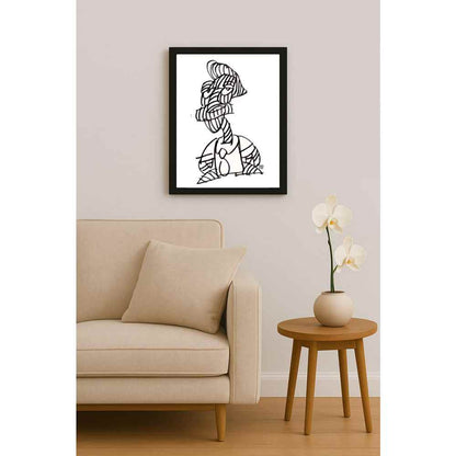 Nezih Danyal Tipler Kişiye Özel Sertifikalı Sınırlı Fine Art Karikatür Baskı NTP00144