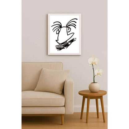 Nezih Danyal Tipler Kişiye Özel Sertifikalı Sınırlı Fine Art Karikatür Baskı NTP00147
