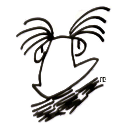 Nezih Danyal Tipler Kişiye Özel Sertifikalı Sınırlı Fine Art Karikatür Baskı NTP00147