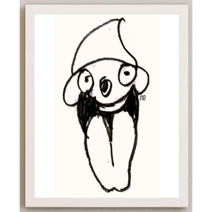 Nezih Danyal Tipler Kişiye Özel Sertifikalı Sınırlı Fine Art Karikatür Baskı NTP00150