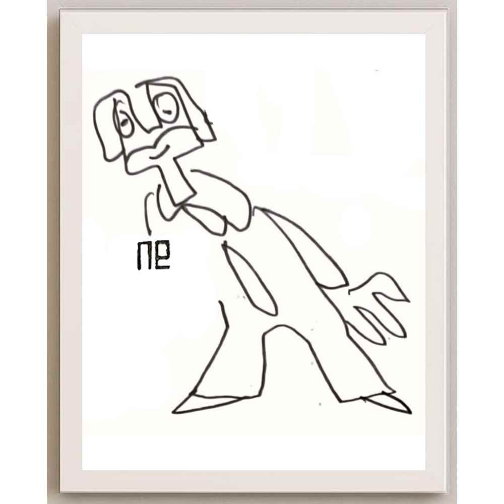 Nezih Danyal Tipler Kişiye Özel Sertifikalı Sınırlı Fine Art Karikatür Baskı NTP00164