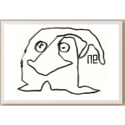 Nezih Danyal Tipler Kişiye Özel Sertifikalı Sınırlı Fine Art Karikatür Baskı NTP00171