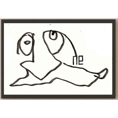 Nezih Danyal Tipler Kişiye Özel Sertifikalı Sınırlı Fine Art Karikatür Baskı NTP00172
