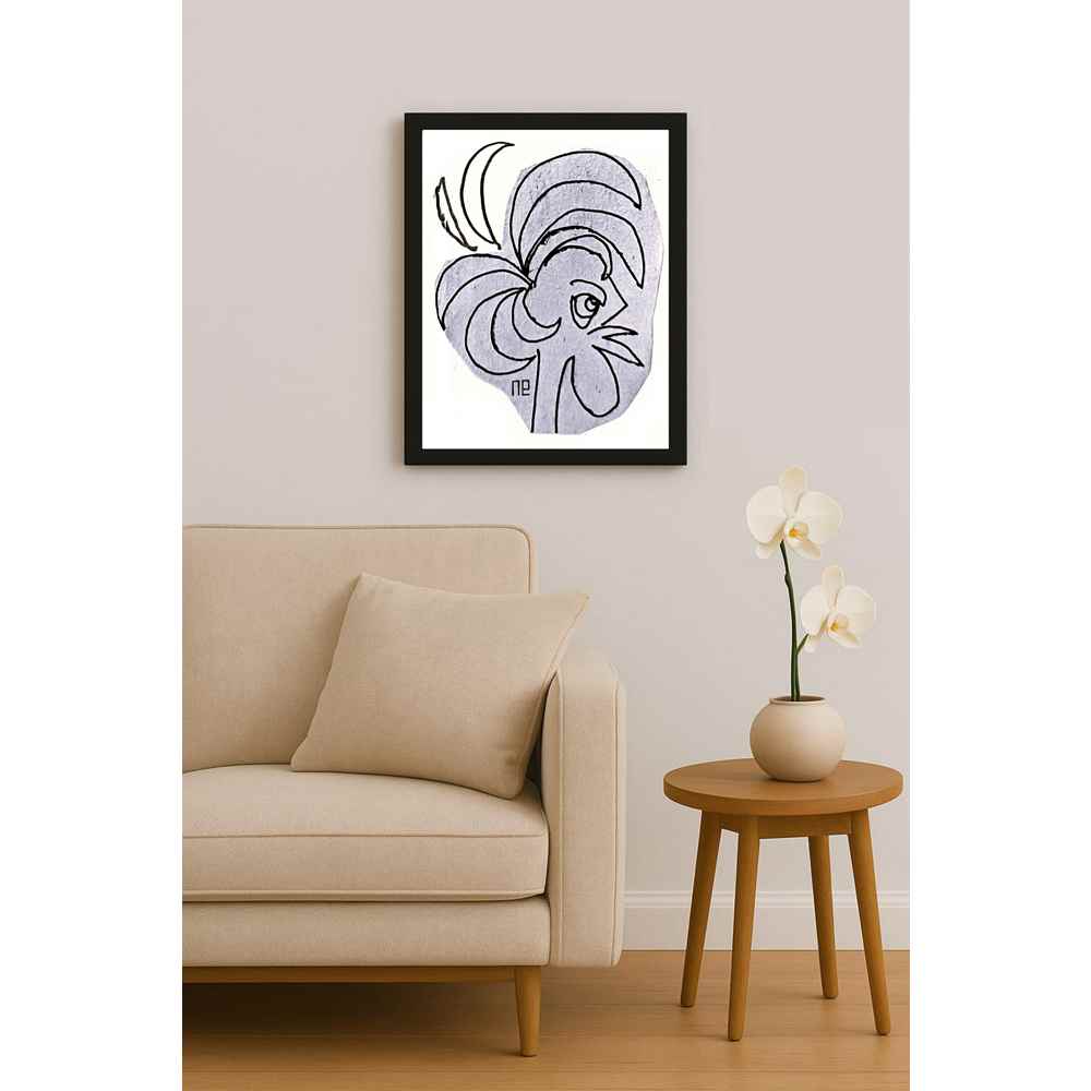 Nezih Danyal Tipler Kişiye Özel Sertifikalı Sınırlı Fine Art Karikatür Baskı NTP00179