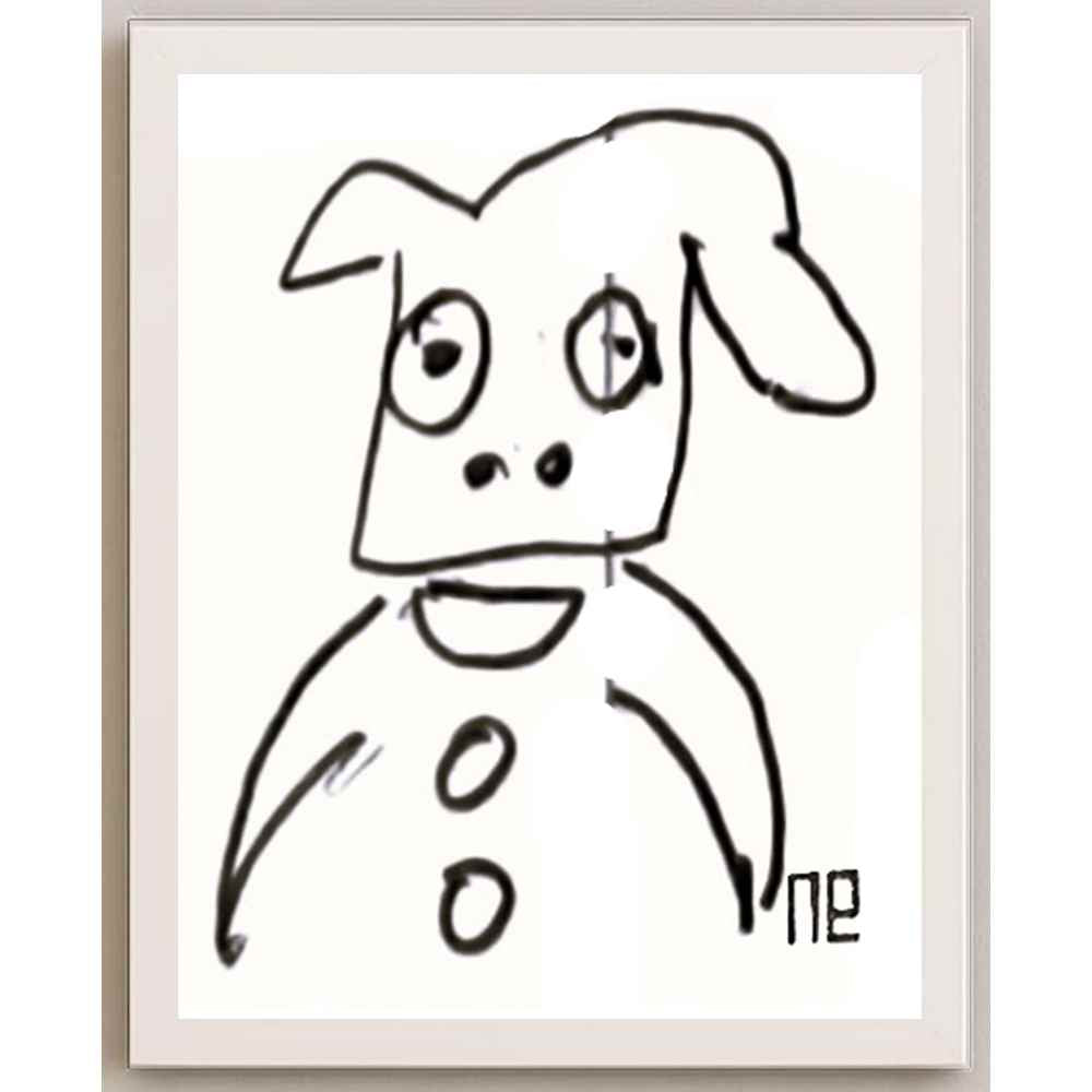 Nezih Danyal Tipler Kişiye Özel Sertifikalı Sınırlı Fine Art Karikatür Baskı NTP00187