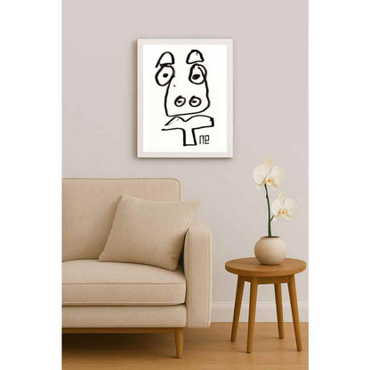 Nezih Danyal Tipler Kişiye Özel Sertifikalı Sınırlı Fine Art Karikatür Baskı NTP00190