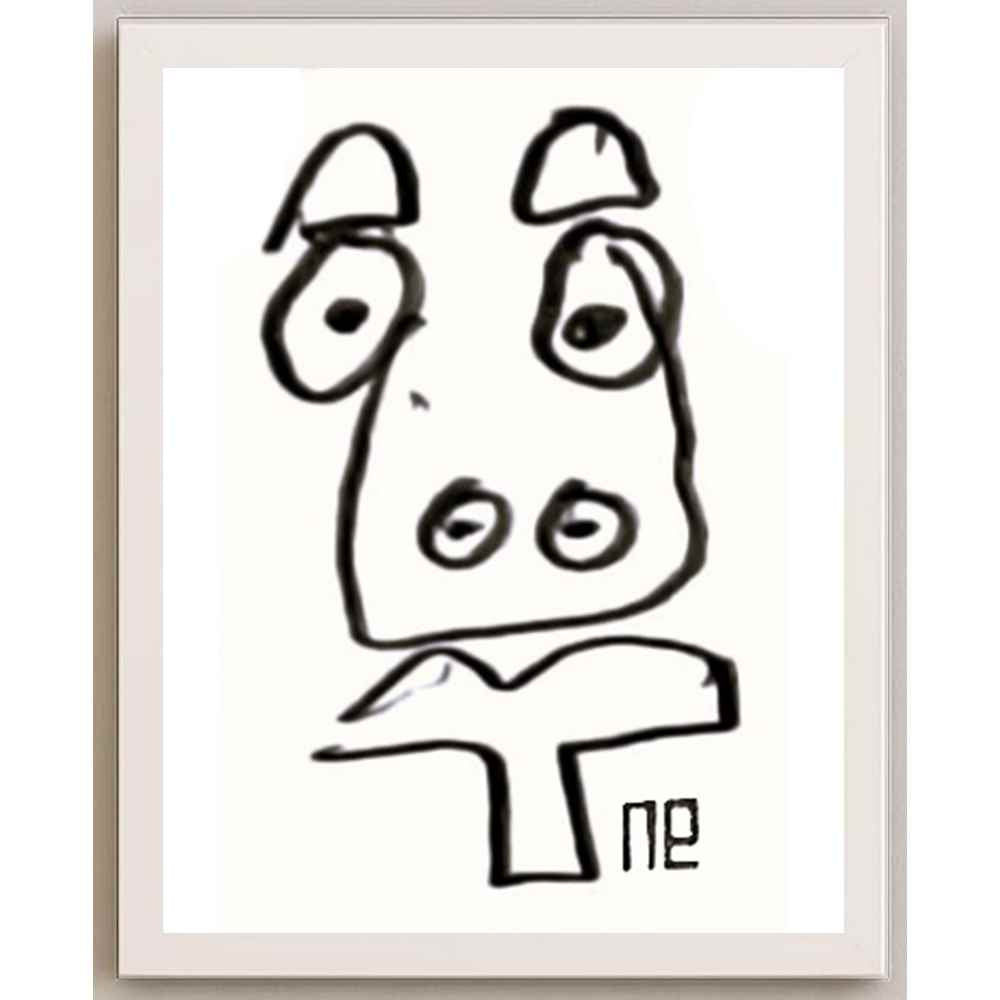 Nezih Danyal Tipler Kişiye Özel Sertifikalı Sınırlı Fine Art Karikatür Baskı NTP00190