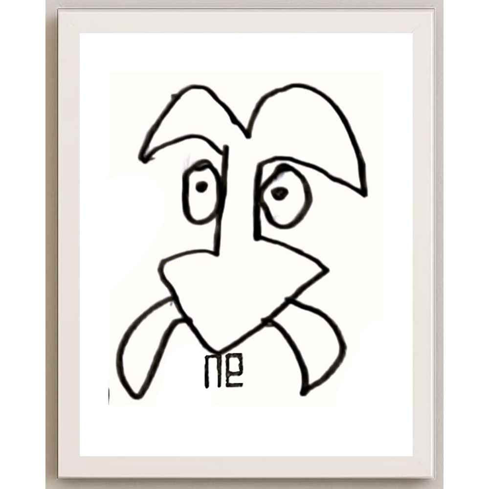 Nezih Danyal Tipler Kişiye Özel Sertifikalı Sınırlı Fine Art Karikatür Baskı NTP00191
