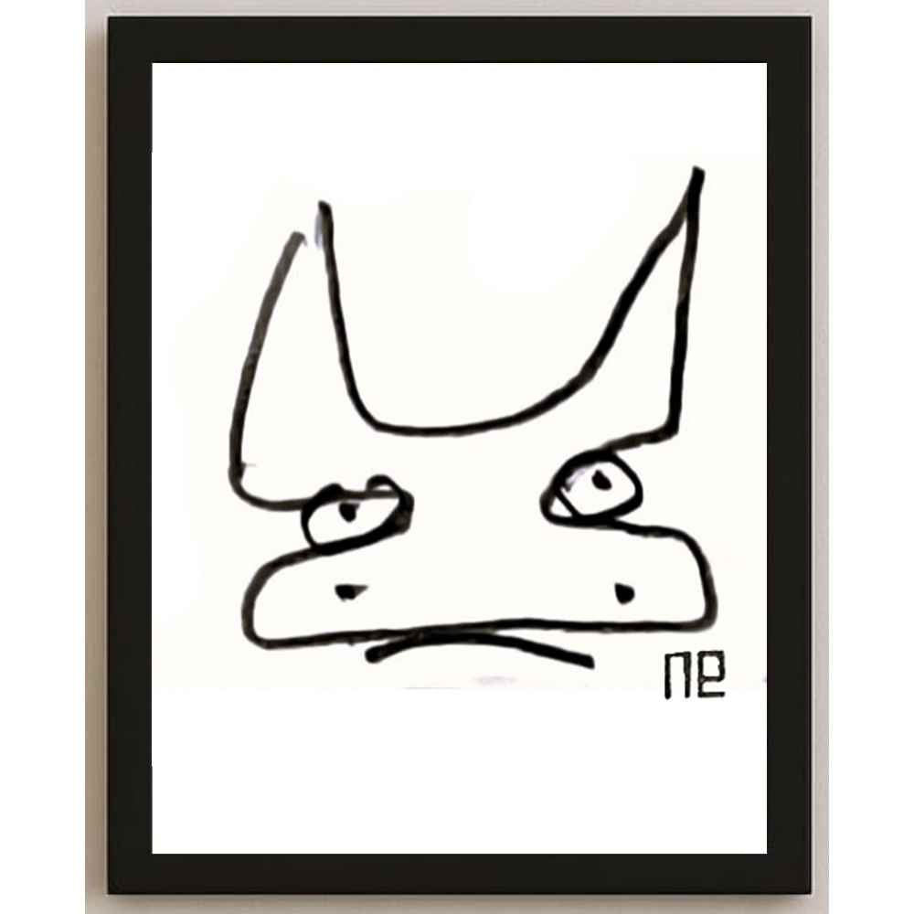 Nezih Danyal Tipler Kişiye Özel Sertifikalı Sınırlı Fine Art Karikatür Baskı NTP00192