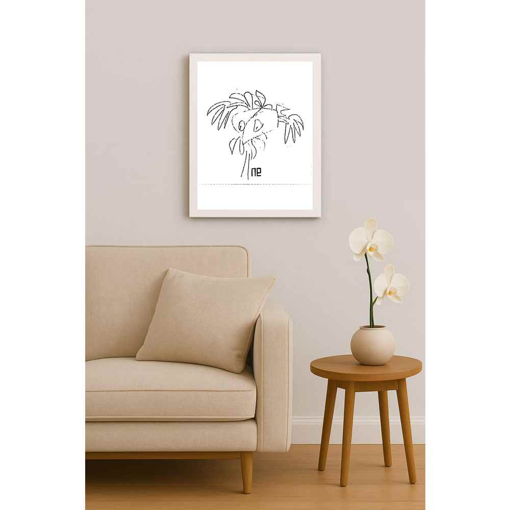 Nezih Danyal Tipler Kişiye Özel Sertifikalı Sınırlı Fine Art Karikatür Baskı NTP00196