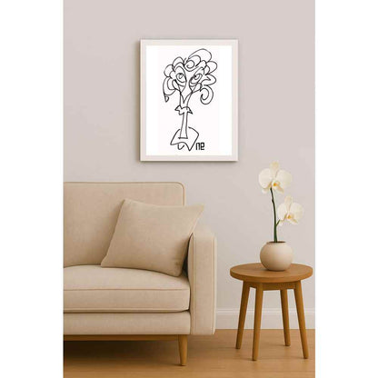 Nezih Danyal Tipler Kişiye Özel Sertifikalı Sınırlı Fine Art Karikatür Baskı NTP00202