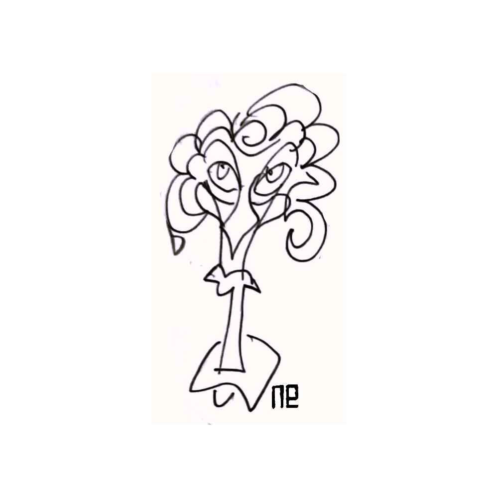 Nezih Danyal Tipler Kişiye Özel Sertifikalı Sınırlı Fine Art Karikatür Baskı NTP00202