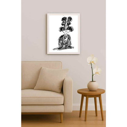 Nezih Danyal Tipler Kişiye Özel Sertifikalı Sınırlı Fine Art Karikatür Baskı NTP00240