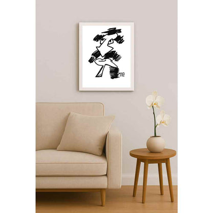 Nezih Danyal Tipler Kişiye Özel Sertifikalı Sınırlı Fine Art Karikatür Baskı NTP00243